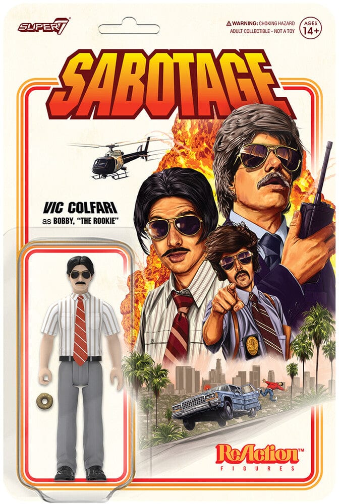 Super7 ReAction: BEastie Boys - Vic Colfari as Bobby "The Rookie" (Sabotage)