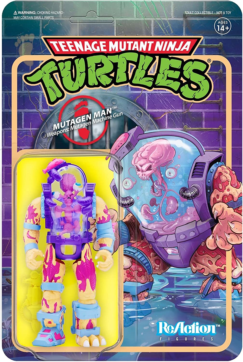 Super7 ReAction: Teenage Mutant Ninja Turtles - Mutagen Man