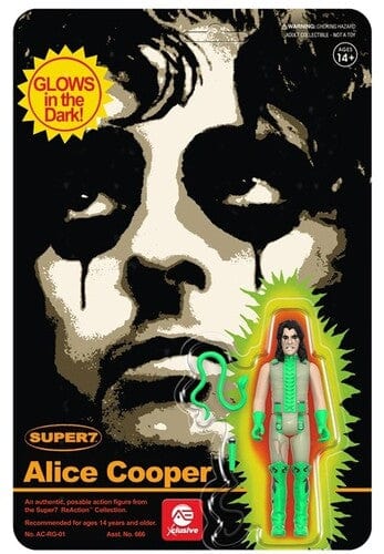 ReAction Figure: Alice Cooper - Glow in the Dark AE Xclusive