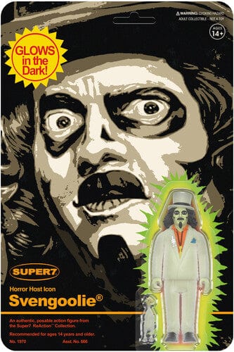 SUPER7: REACTION FIGURES WV3 - SVENGOOLIE (MONSTER GLOW) ACTION FIGURE