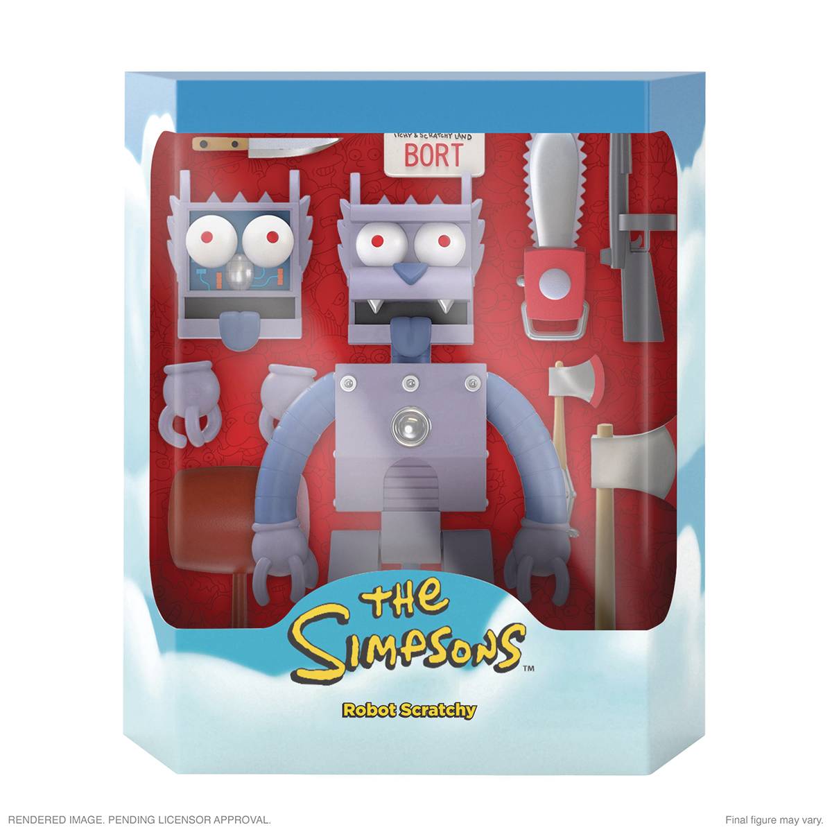 Super7: The Simpsons - Robot Scratchy