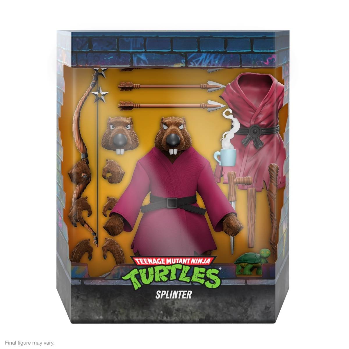 Ultimates!: Teenage Mutant Ninja Turtles - Splinter, Flocked
