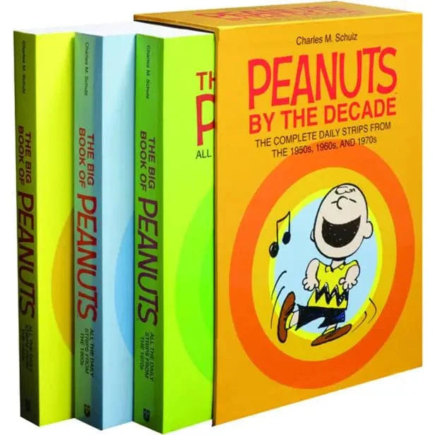 Peanuts By The Decade: 3 Volume Boxed Set