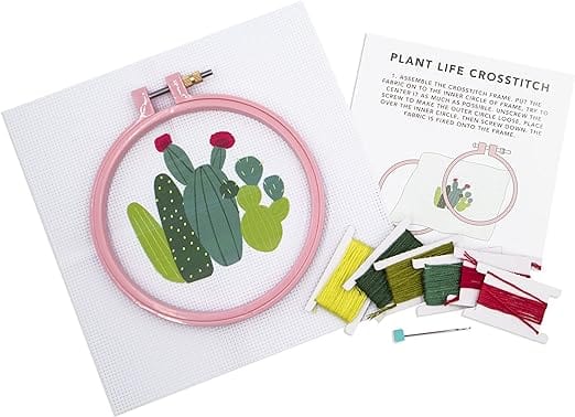 Cactus Cross-Stitch Kit