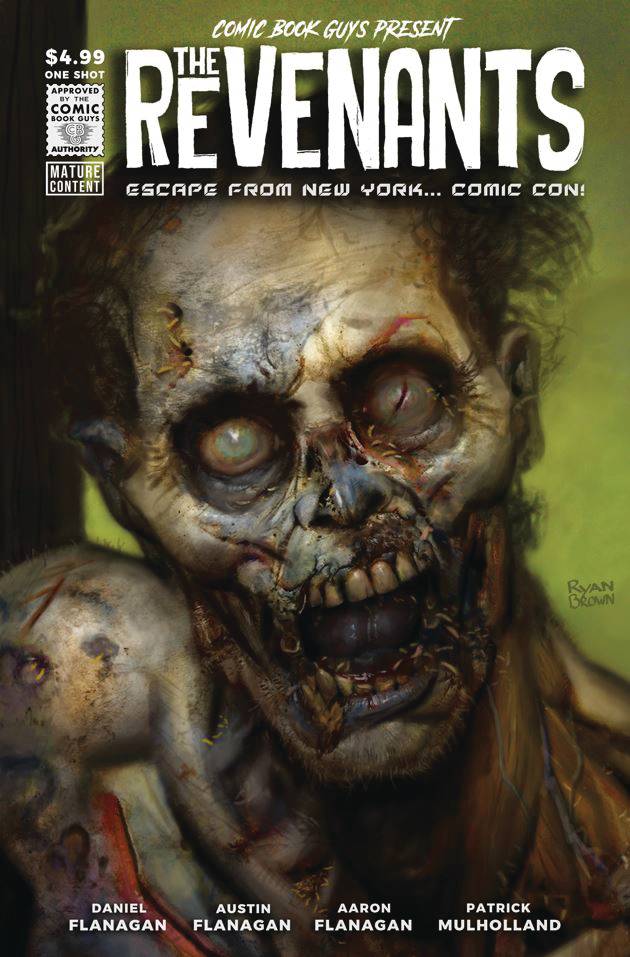 REVENANTS ESCAPE FROM NEW YORK COMIC CON CVR B BROWN