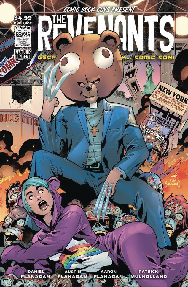REVENANTS ESCAPE FROM NEW YORK COMIC CON CVR E COLEMAN