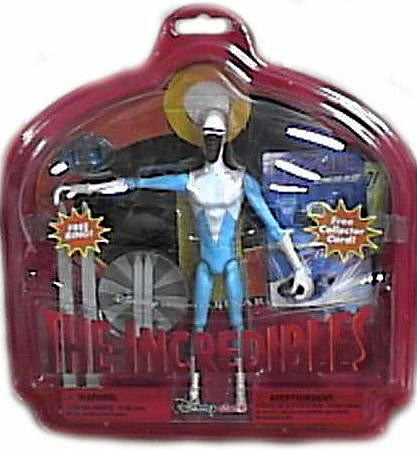 The Incredibles 6 Inch Action Figure - Frozone (Sub Standard Packaging)
