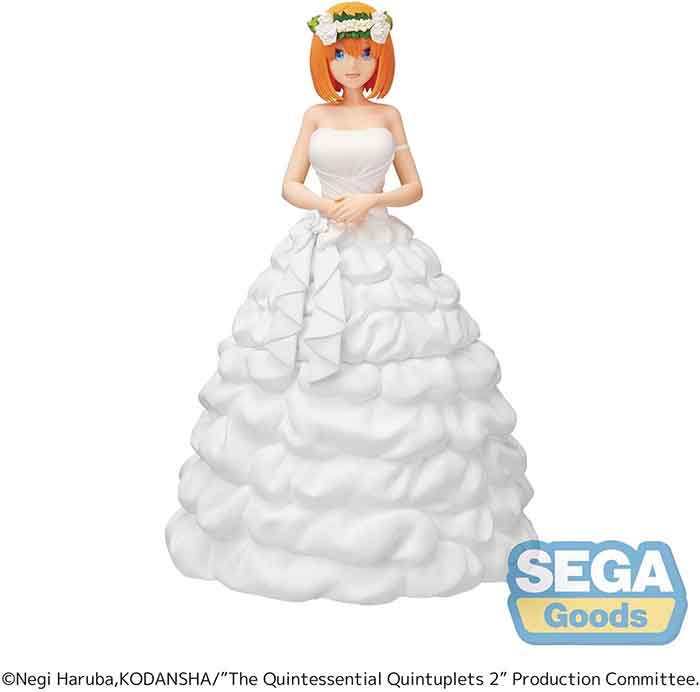 The Quintessential Quintuplets 8 Inch Static Figure SPM - Yotsuba Nakano Bride