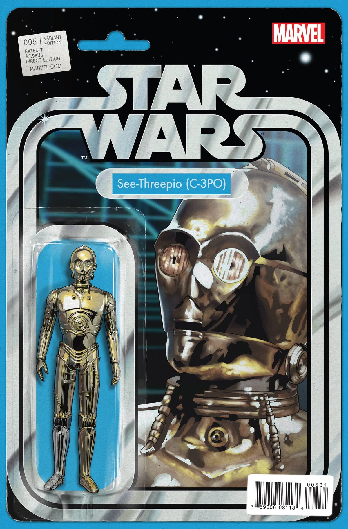 STAR WARS #5 CHRISTOPHER ACTION FIGURE VAR