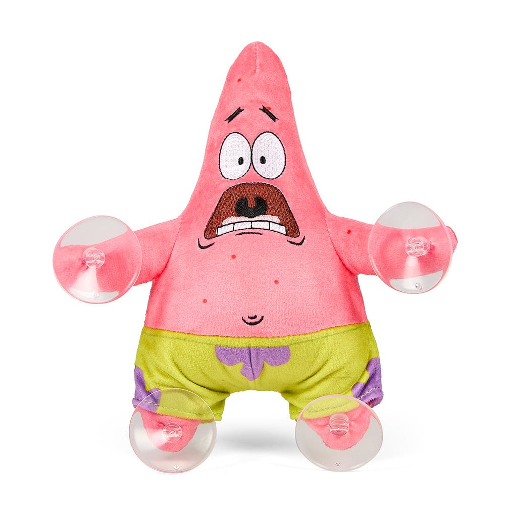 SPONGEBOB SQUAREPANTS 8" PLUSH WINDOW CLINGER-SCARED PATRICK
