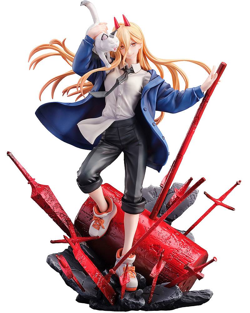 SEGA: CHAINSAW MAN - POWER & MEOWY 1/7 SCALE PVS STATUE