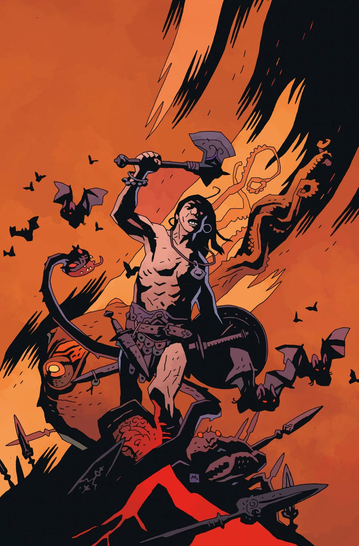 CONAN BARBARIAN #1 FOC MIGNOLA VIRGIN (MR)