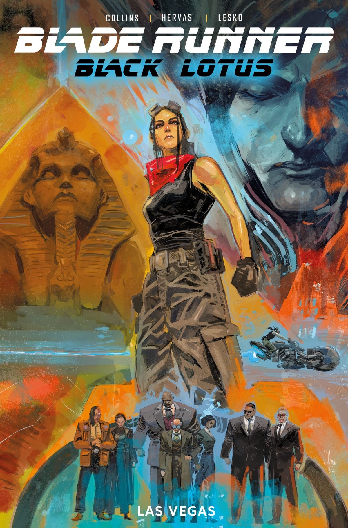 BLADE RUNNER BLACK LOTUS LAS VEGAS #1 (OF 4) CVR C JESUS HERVAS VAR (MR)