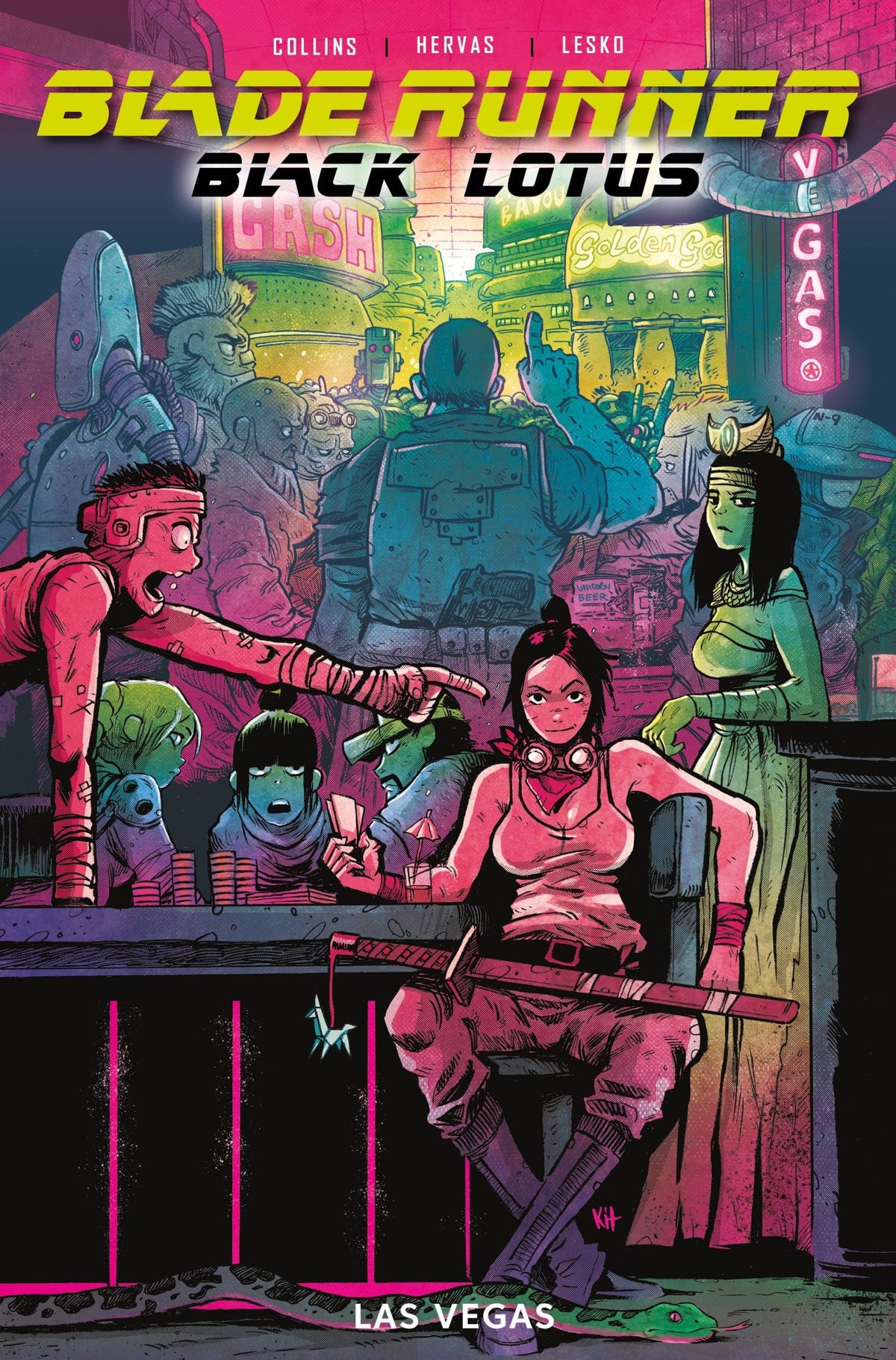 BLADE RUNNER BLACK LOTUS LAS VEGAS #1 (OF 4) CVR E KIT WALLIS VAR (MR)