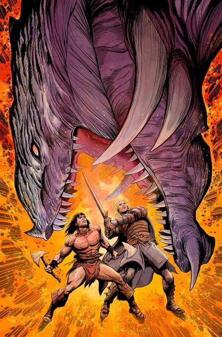 CONAN AND DRAGONERO #4 (OF 7) CVR C PATCH ZIRCHER VIRGIN CARDSTOCK VAR (MR) (Release Date: 08/05/2026)