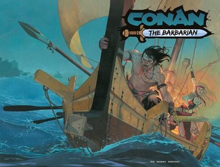 CONAN THE BARBARIAN #34 CVR G ESAN RIBIC WRAPAROUND CARDSTOCK VAR (MR) (Release Date: 08/26/2026)