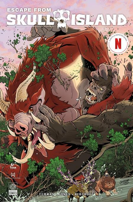 ESCAPE FROM SKULL ISLAND #2 (OF 4) CVR B CHRISTOPHER JONES VAR