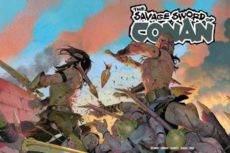 SAVAGE SWORD OF CONAN #15 CVR D ESAD RIBIC WRAPAROUND CARDSTOCK VAR (MR)