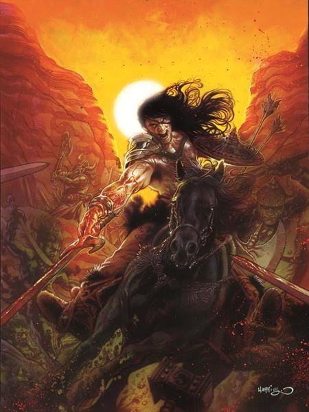 SAVAGE SWORD OF CONAN REFORGED #6 CVR D TONY HARRIS VIRGIN FOIL VAR (MR) (Release Date: 08/12/2026)