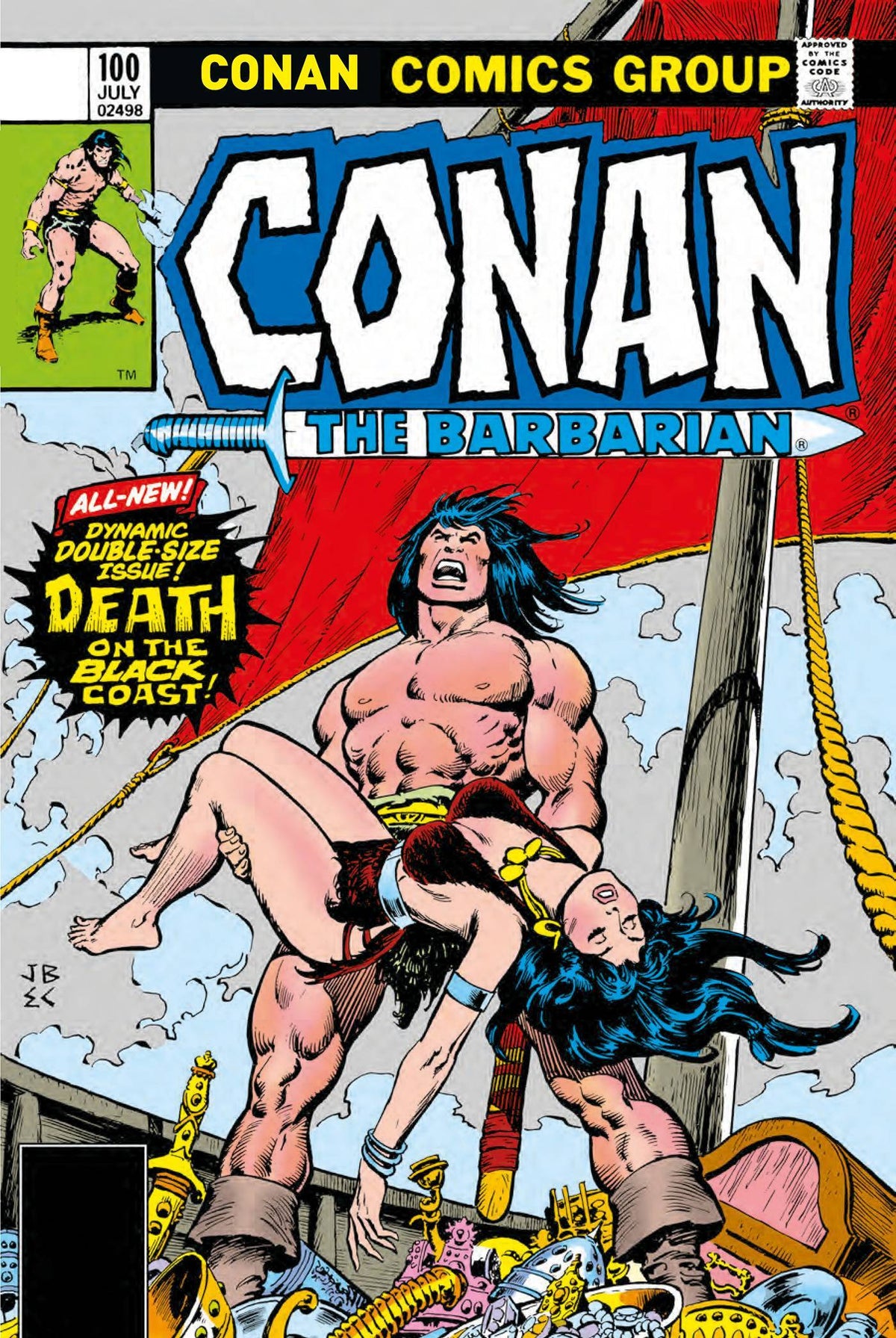 CONAN BARBARIAN ORIG OMNIBUS REG GN VOL 04 (MR)