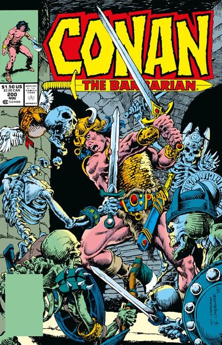 CONAN THE BARBARIAN THE ORIGINAL COMICS OMNIBUS VOL 08 REGULAR EDITION W JOHNSON & GEOFF ISHERWOOD (MR)