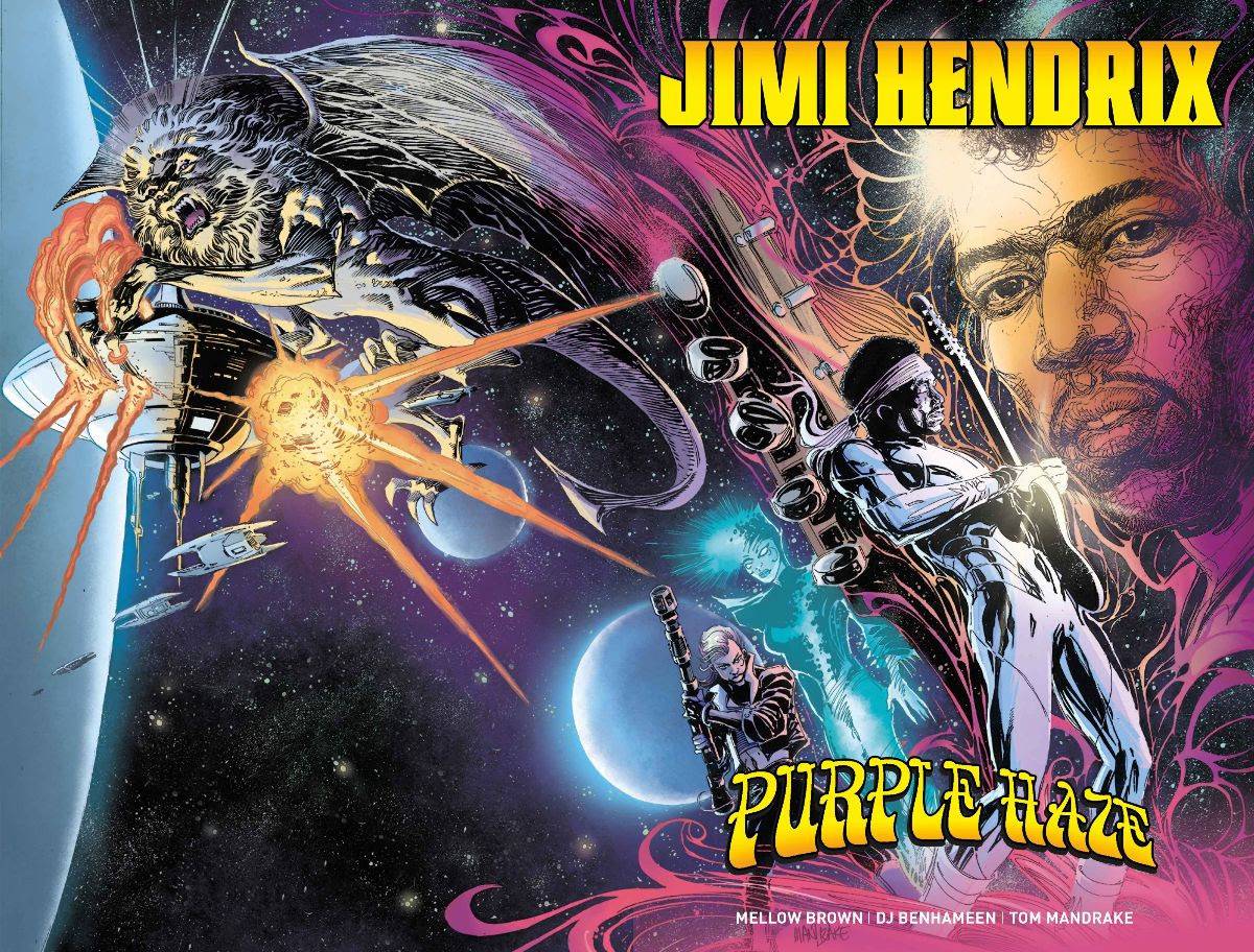 JIMI HENDRIX PURPLE HAZE REG ED HC (MR)