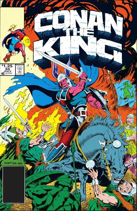 KING CONAN THE ORIGINAL COMICS OMNIBUS HC VOL 02 DIRECT MARKET EDITION JUDITH HUNT CVR (MR)