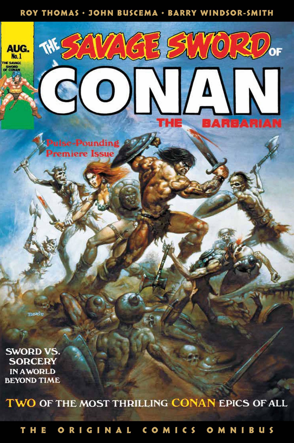 Savage Sword Of Conan Original Omni Reg GN Vol 01 (MR)