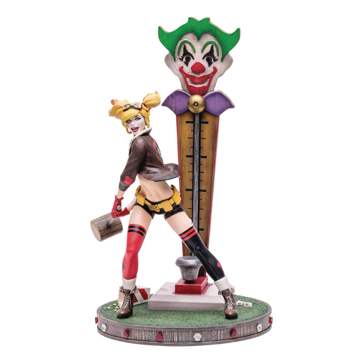 McFarlane: DC Bombshells - Harley Quinn Deluxe Statue, Ver 2