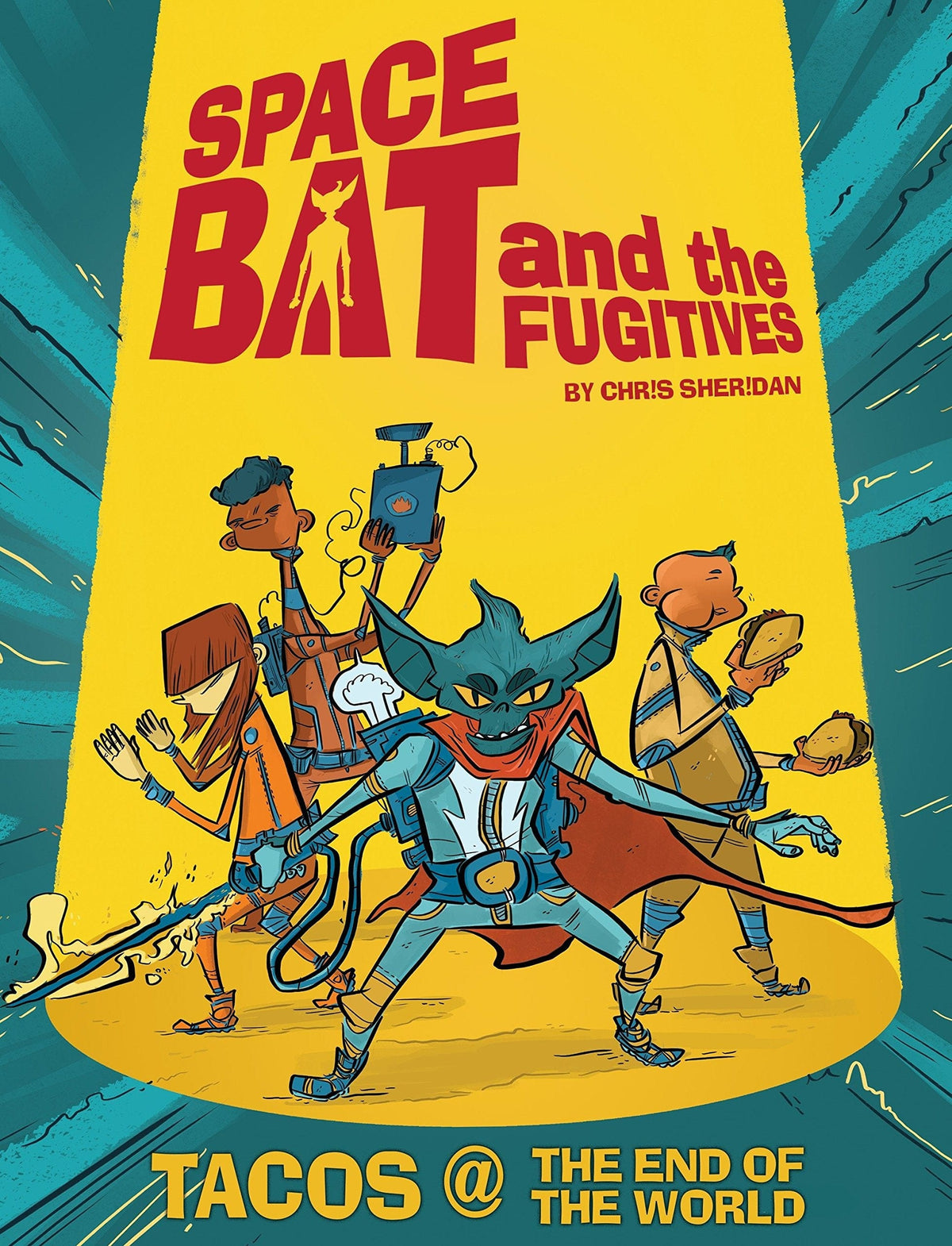 Spacebat & The Fugitives GN Book 01