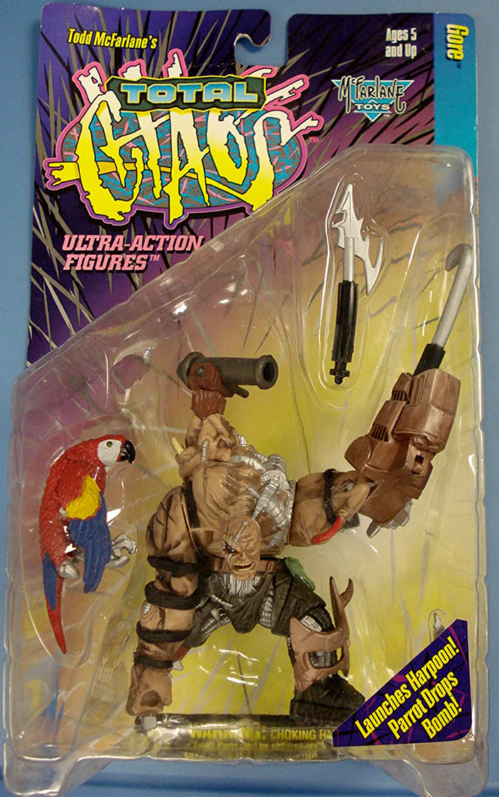 Total Chaos 6 Inch Action Figure Series 1 - Gore (Shelf Wear Packaging)