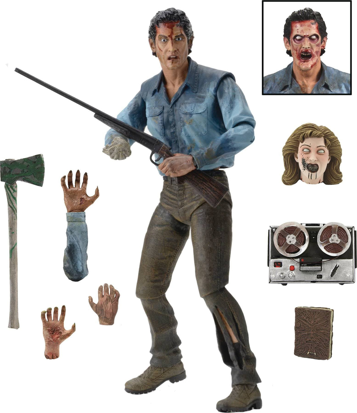 Neca: Evil Dead 2 - Ultimate Ash 7"