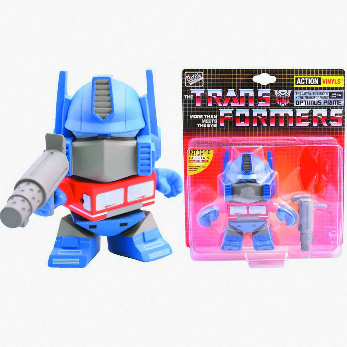 Transformers Collectors 8 Inch Action Figure Big Head - Optimus Prime (Shelf Wear Packaging)
