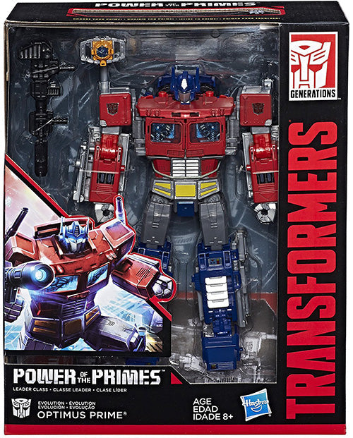 Transformers Generations Power Of The Primes 10 Inch Action Figure Leader Class Wave 1 - Optimus Prime (Open Box Loose Figure)