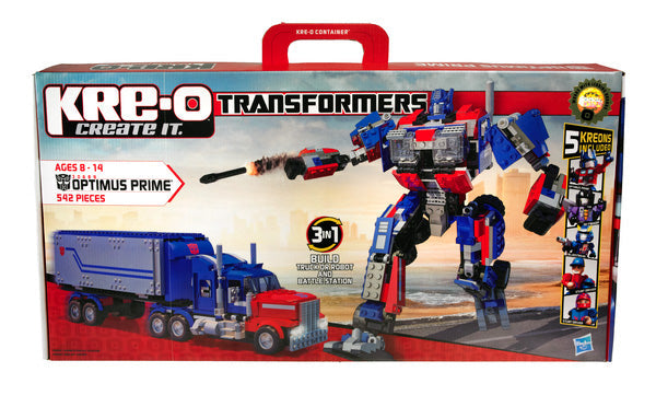 Transformers Kre-O 542 Pieces Lego Style Action Figure - Optimus Prime