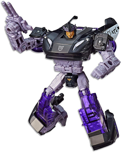 Transformers Siege War For Cybertron 6 Inch Action Figure Deluxe Class - Barricade (Shelf Wear Packaging)