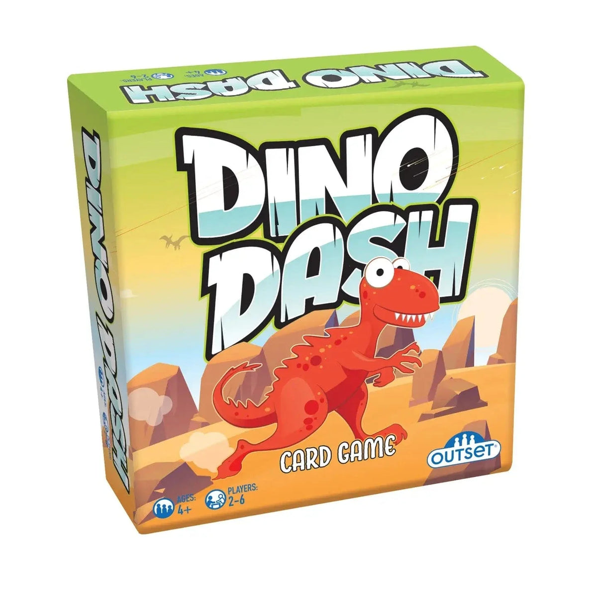 UNIVERSITY GAMES: DINO DASH CARD GAME