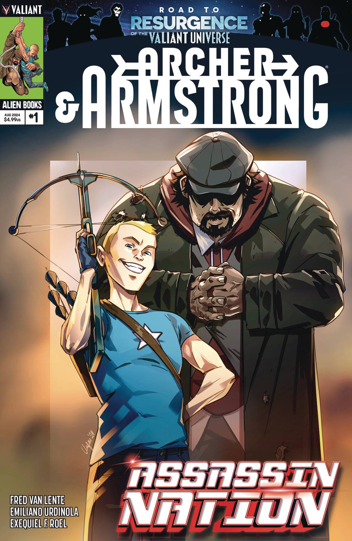 ARCHER & ARMSTRONG ASSASSINATION NATION #1 (OF 2) CVR A UNFE