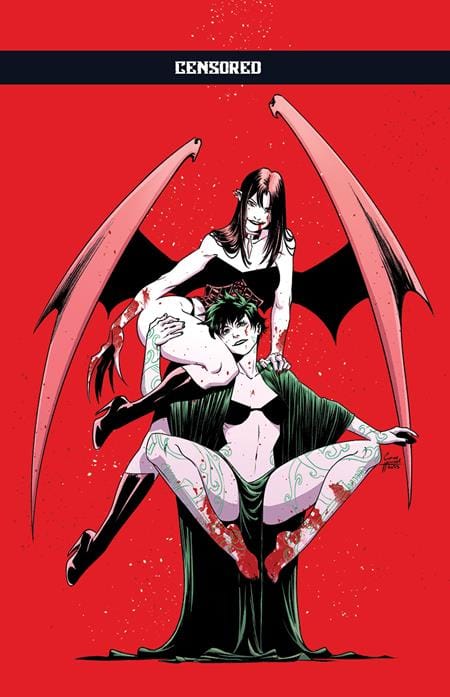 BARBARIC THE LONG DEATH #1 (OF 3) CVR E CORIN HOWELL LILITH CROSSOVER BLACK BAG VAR