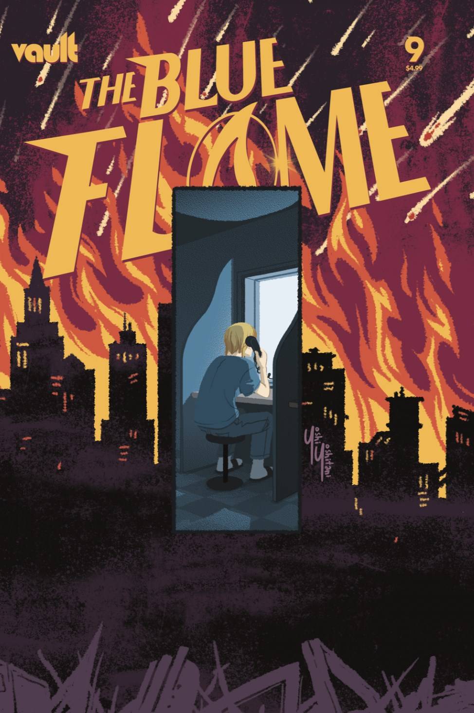 BLUE FLAME #9 CVR B YOSHITANI