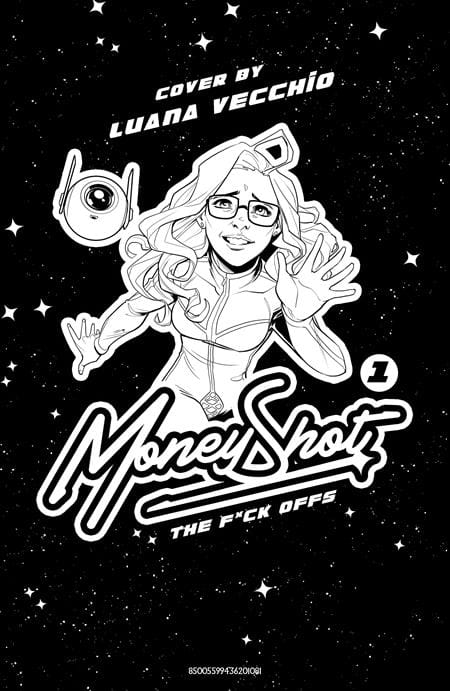 MONEY SHOT THE F* OFFS #1 (OF 5) CVR H LUANA VECCHIO NSFW BLACK BAG VAR (MR) (Release Date: 08/05/2026)