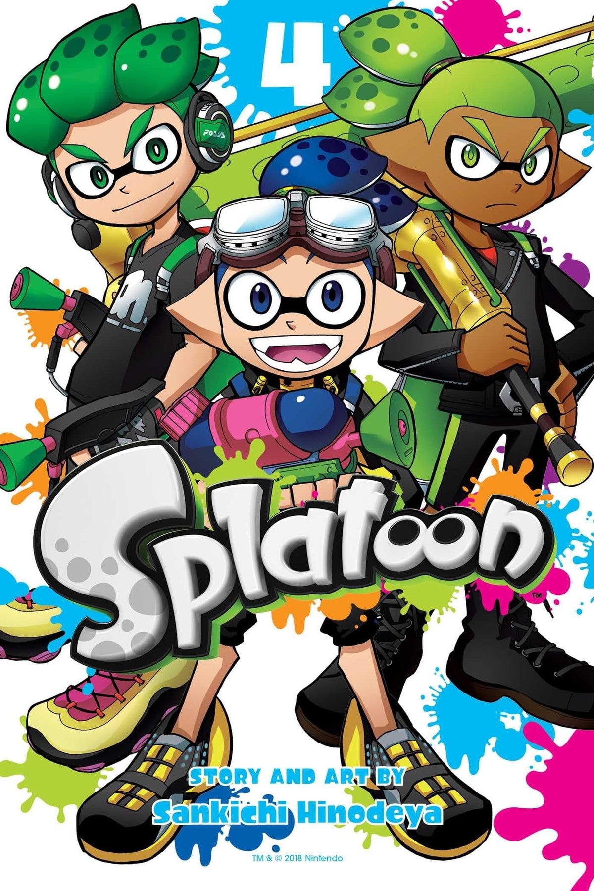 Splatoon Manga GN Vol 04
