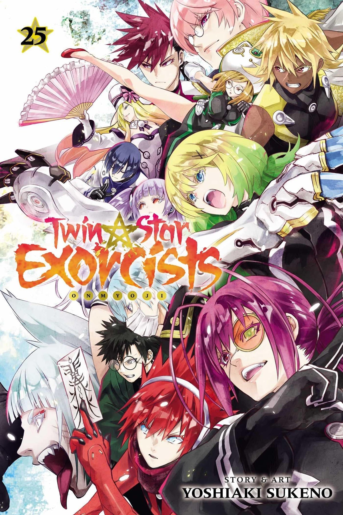 Twin Star Exorcists Onmyoji GN Vol 25