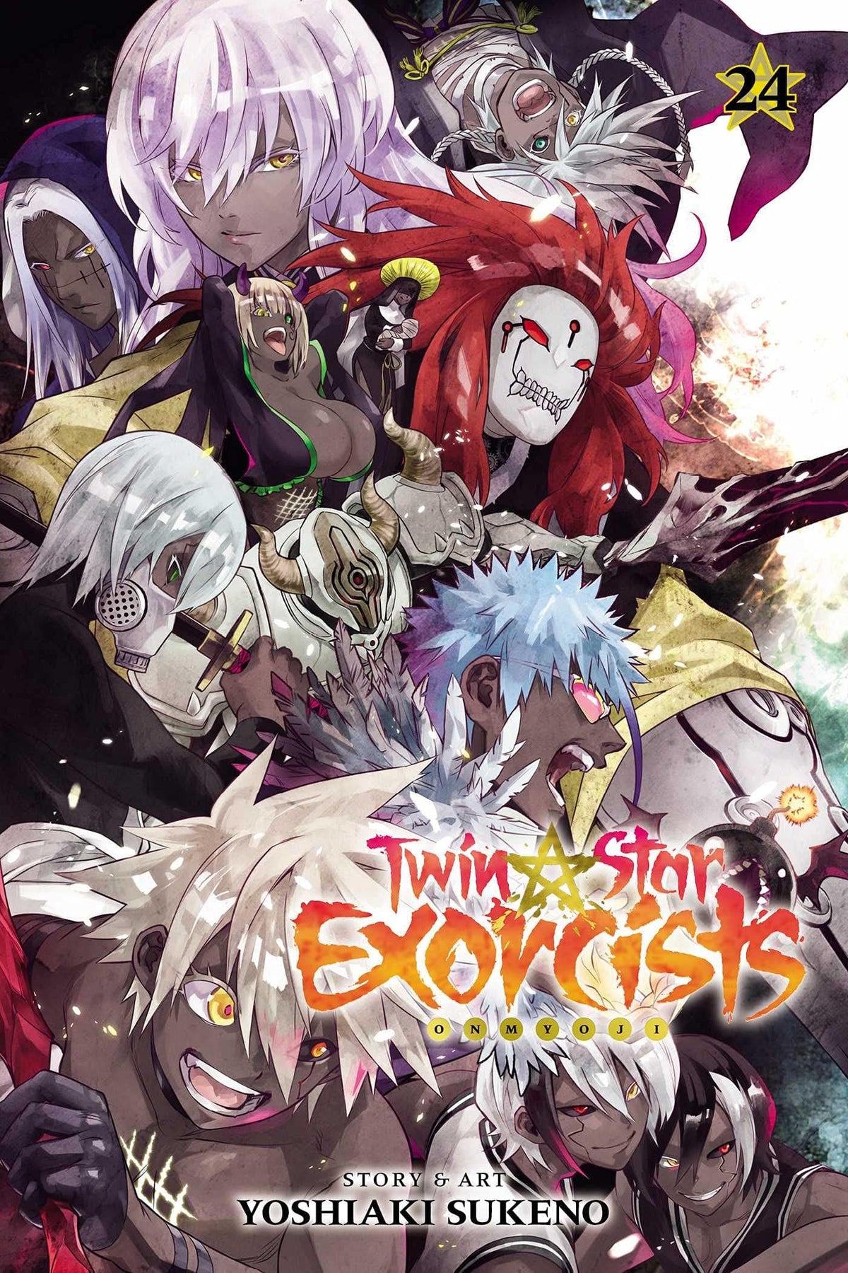 Twin Star Exorcists Onmyoji GN Vol 24