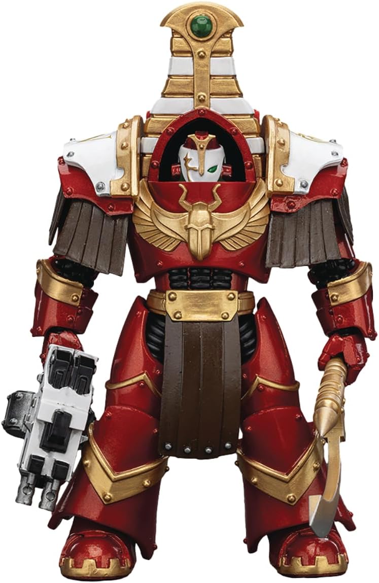 Warhammer 40000 5 Inch Action Figure 1/18 Scale - Thousand Sons Sekhmet Terminator Cabal with Combi-Bolter and Achea Force Weapon