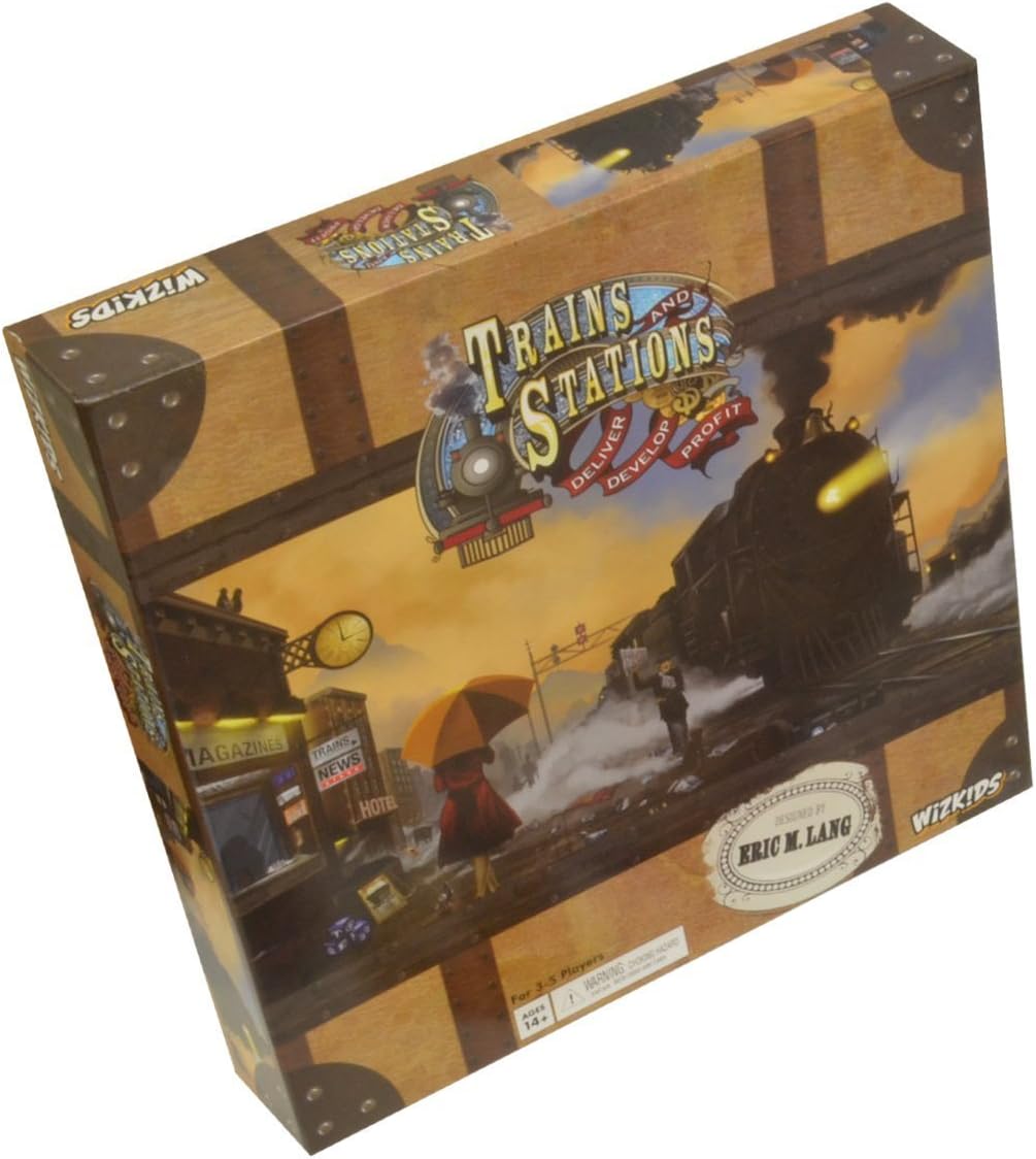 WizKids Trains & Stations Strategy Game