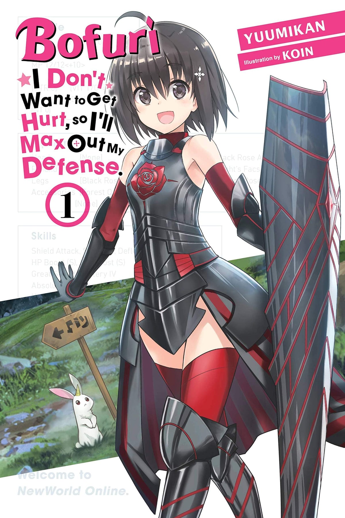 Bofuri Dont Want To Get Hurt Max Out Defense Novel SC Vol 01
