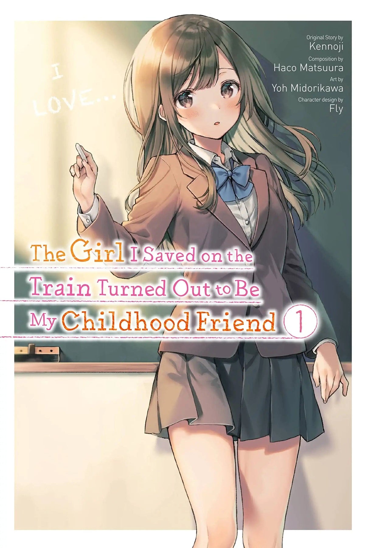 Girl Saved On Train Turned Out Childhood Friend GN Vol 01