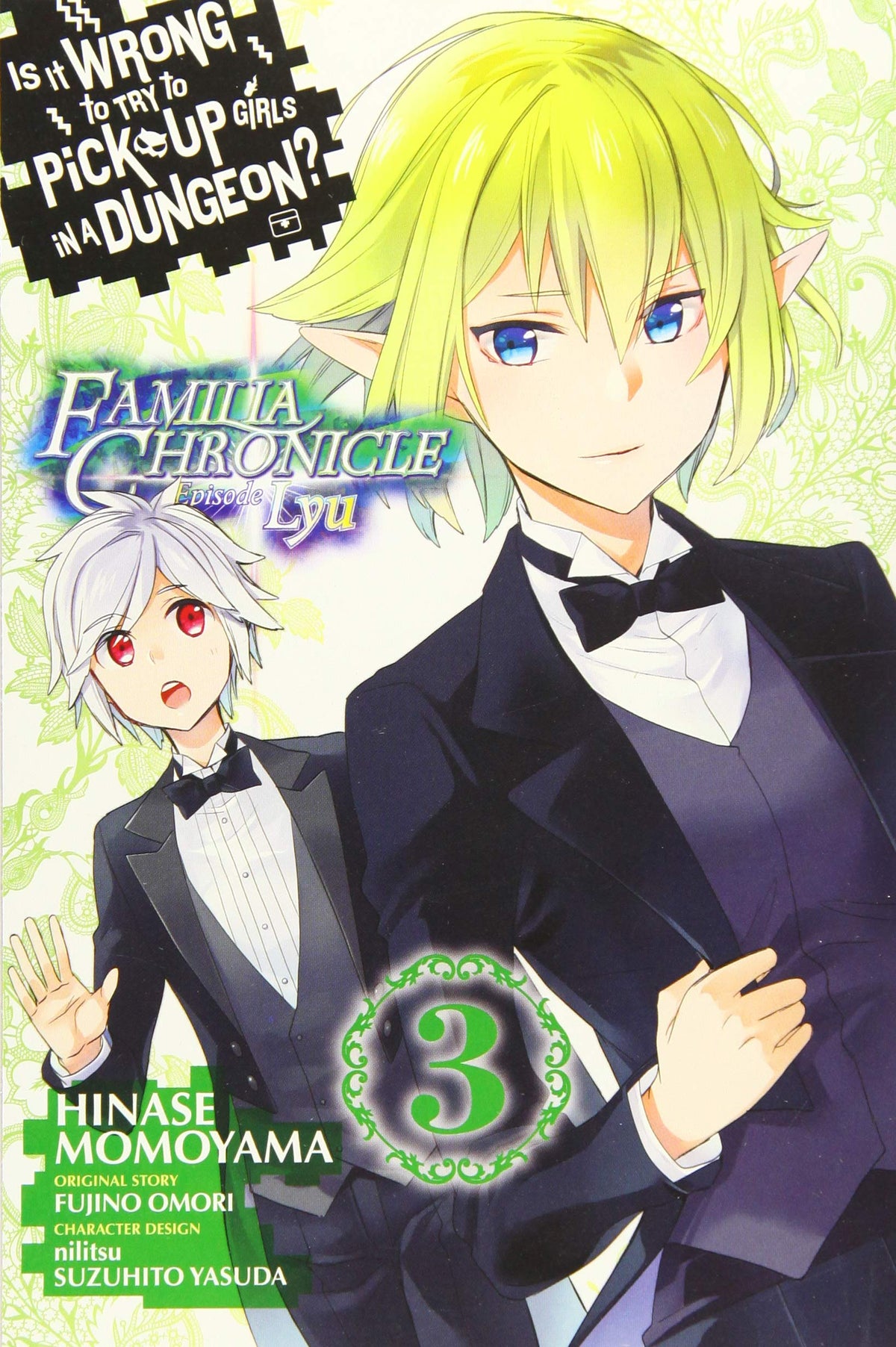 Is Wrong Pick Up Girls Dungeon Familia Lyu GN Vol 03