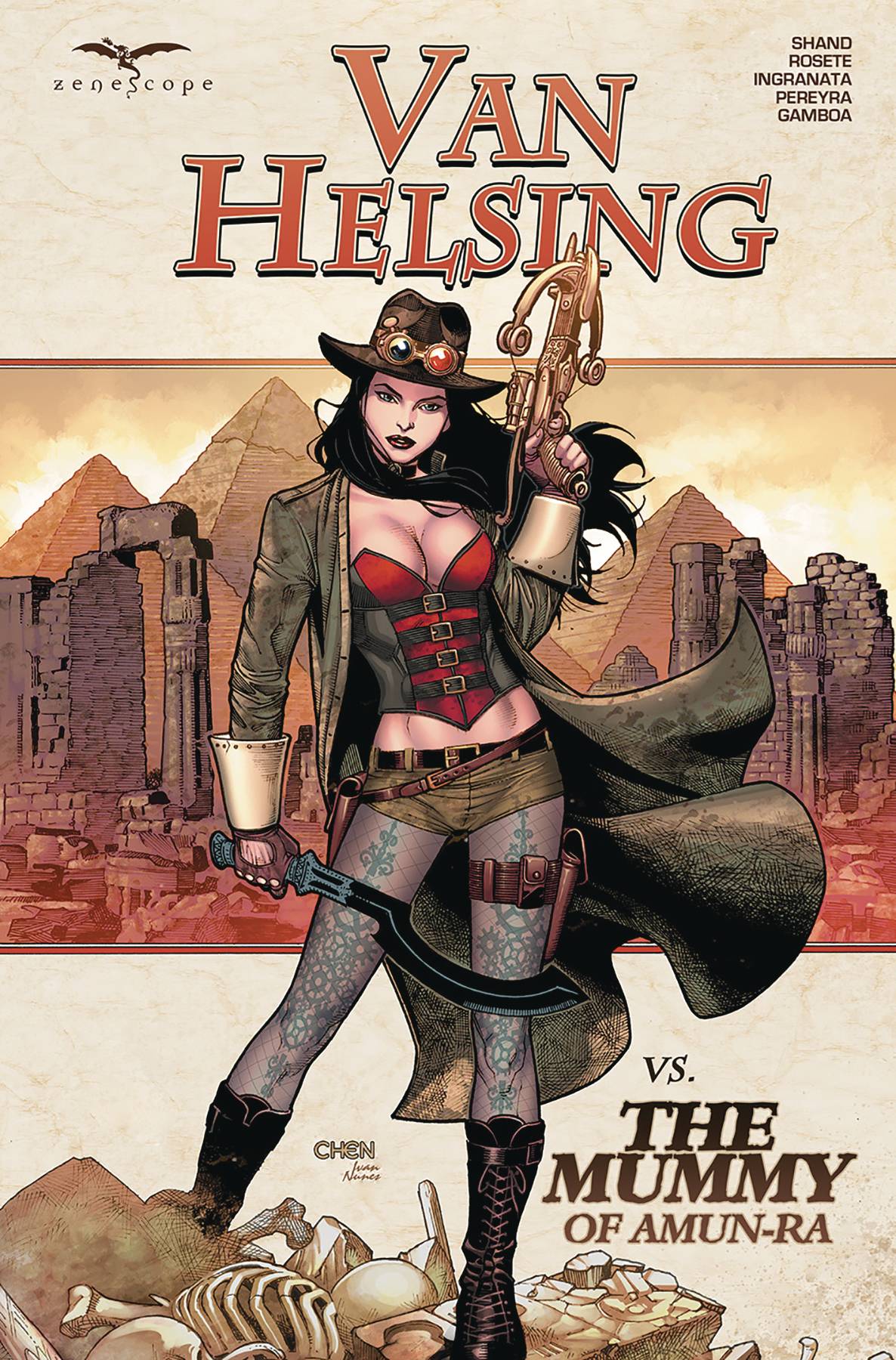Van Helsing Vs The Mummy Of Amun Ra TP